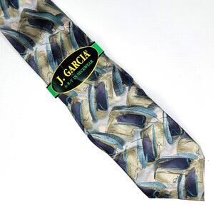 Jerry Garcia Drummers Collection Thirty-Two 1996 100% Silk Tie -  NEW!
